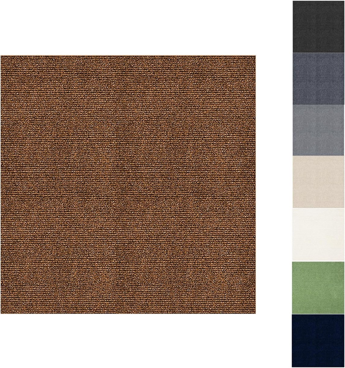 Zelfklevende tapijttegels 30x30 cm - 11 stuks antislip en verwijderbaar