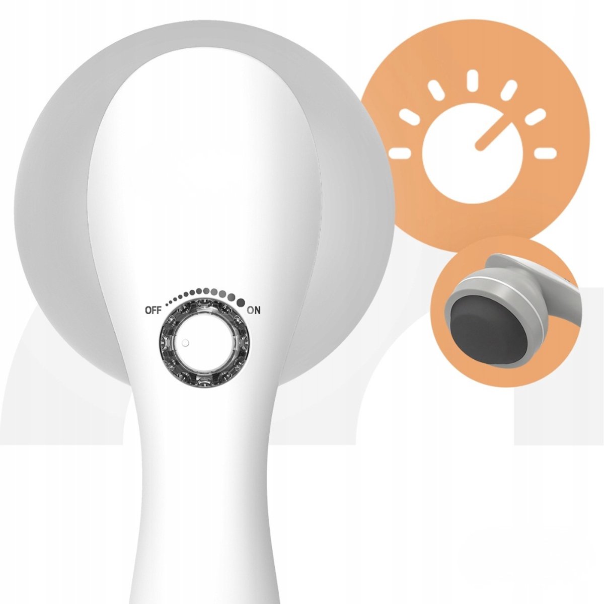 Edutoys MOZY Massageapparaat 9 in 1 met Verstelbare - afbeelding 3