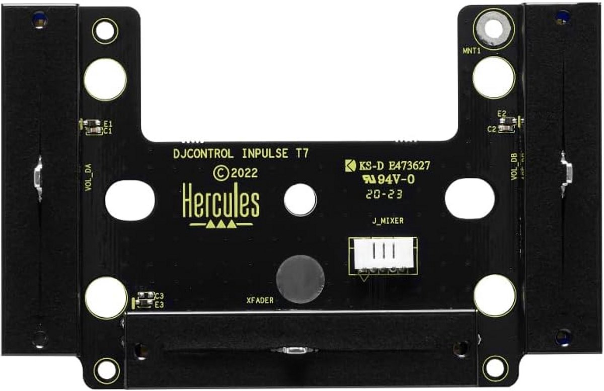 DJ Controller voor Vinyl Mixen met Gemotoriseerde Schotels en Premium Fader Module