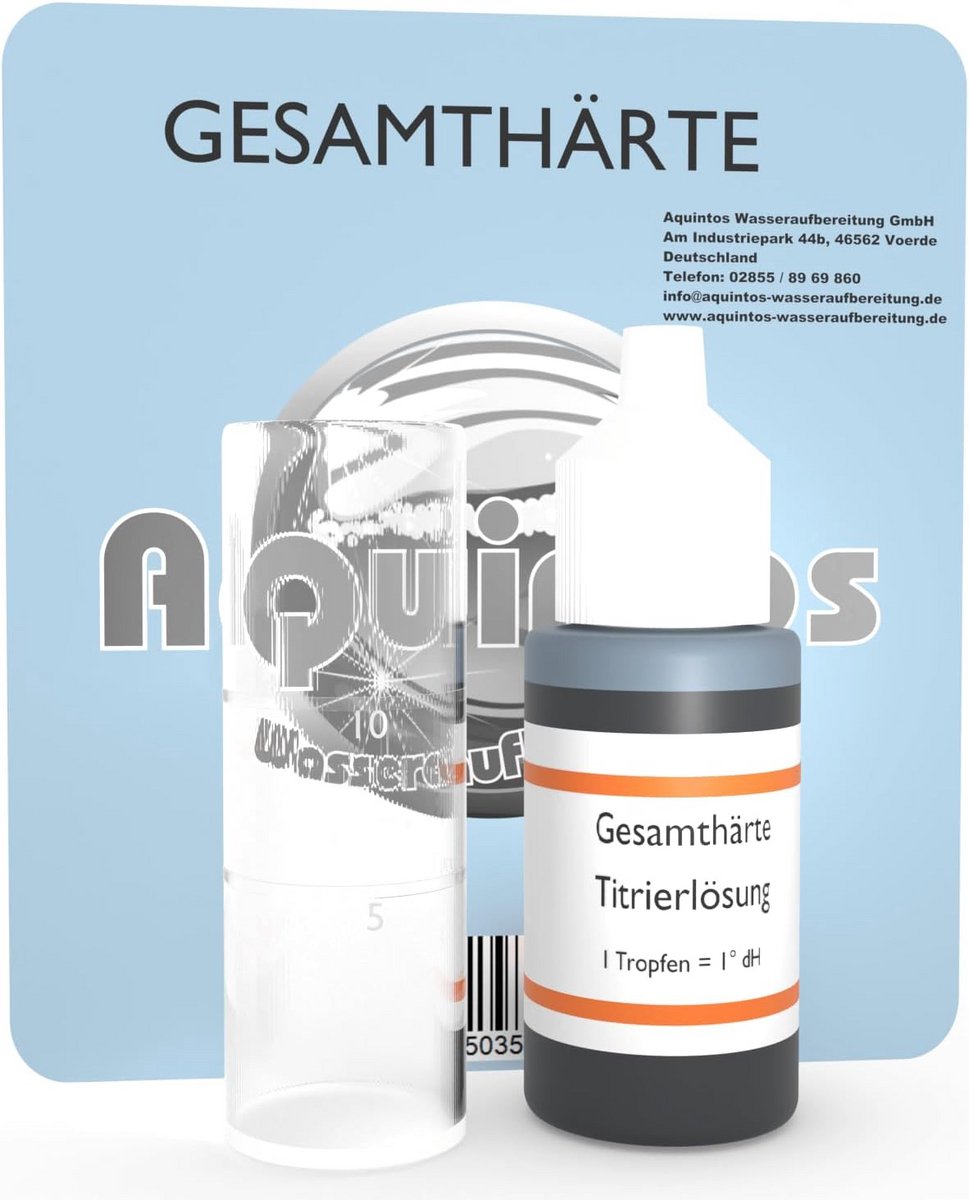 Waterhardheid Meetset - Maatbeker voor Nauwkeurige Wateranalyse
