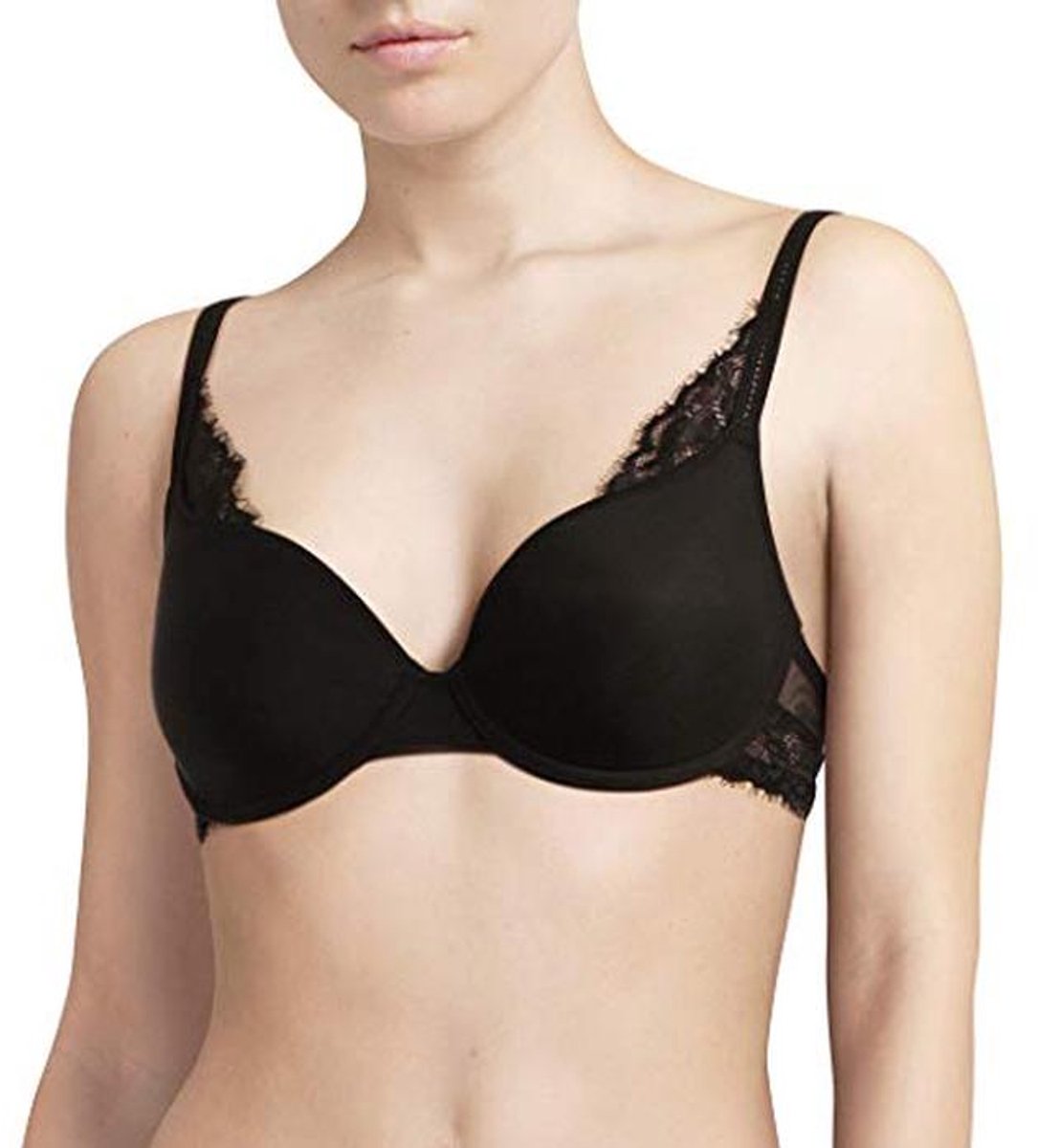 Dames T-shirt beha met kant en verstelbare bandjes - 1-Pack