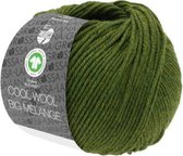 Lana Grossa Cool Wool Big Mélange Gots Olijf  nr 213