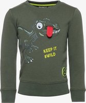 TwoDay jongens sweater - Groen - Maat 98/104