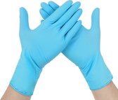 By Qubix - Latex handschoenen 200 stuks - Maat: M - Bescherm uzelf tegen bacteriën met deze latex wegwerp handschoenen