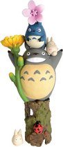My Neighbor Totoro NOS-81 Stacking Chara Flowers & Totoro Speelfiguur