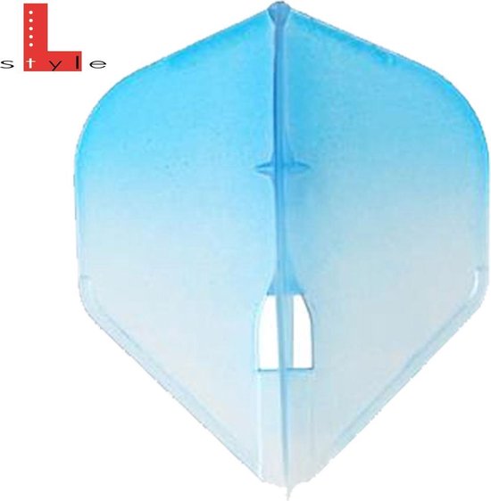L-Style Champagne L3 Shape 2-Tone CWH×Blue - Dart Flights van L-Style — afbeelding 5