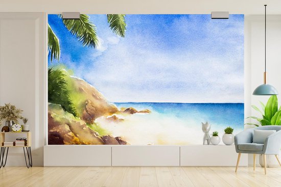 Papier peint - Papiers Papier peint photo Mer - Plage - Berg - Largeur 360 cm x Hauteur 240 cm