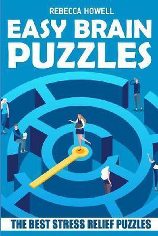 Brain Puzzle Books Easy Brain Puzzles, Rebecca Howell 9781720201915