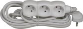 UNIVERSEEL - TCD WIT 3X1.5MM2  . SNOER 5 M. -