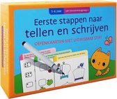 oefenkaarten tellen en schrijven junior karton 20 stuks