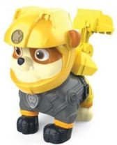 speelfiguur Paw Patrol Rubble Hero Pup 19 cm geel