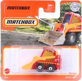 graafmachine Skidster 1:64 staal rood/oranje/geel