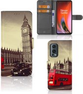 Mobiel Bookcase OnePlus Nord 2 5G Smartphone Hoesje Londen