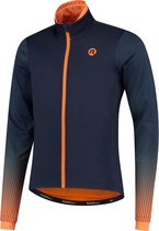 Rogelli Trace Winterjack - Fietsjack Heren - Paars/Oranje - Maat L