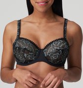 PrimaDonna Twist Rose Sauvage Beugel Bh 0142080 Zwart - maat 80E