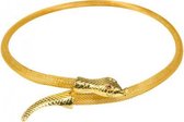 ketting Serpent of the Nile dames staal goud one-size