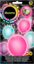 led-ballonnen Sweet 38 cm latex 5 stuks