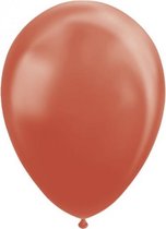 ballonnen metallic 12 cm latex koper 100 stuks