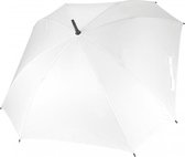 Vierkante paraplu - Handmatig - Ø 105 cm - Wit