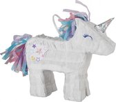 eenhoorn pi√±ata 20 cm wit