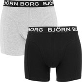Björn Borg 2P core zwart & grijs - XXL