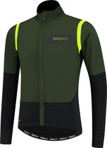 Rogelli Infinite Winterjack - Fietsjack Lightjack - Heren - Groen/Zwart/Fluor - Maat XL