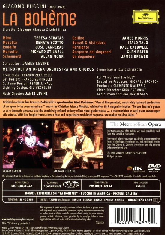 Various Artists - La Bohème (DVD), various artists | Muziek | bol.com