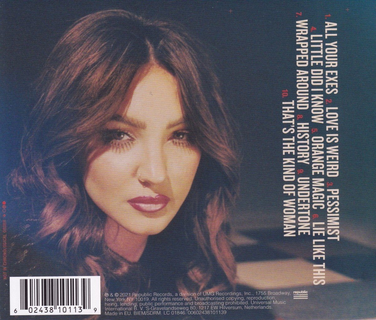 Julia Michaels Not In Chronological Order (CD), Julia Michaels CD
