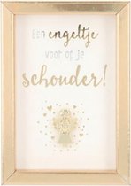 Depesche Fotolijst Beschermengel Schouder 5 X 7 Cm Hout Goud