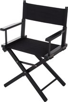 HOMdotCOM Regisseursstoel landelijke fauteuil zwart / groen