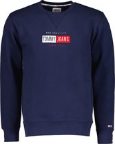 Tommy Jeans Sweater - Slim Fit - Blauw - L