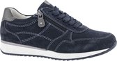 medicus Donkerblauwe suède sneaker rits - Maat 41.5