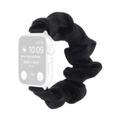 Sjaal Haarband Vervangende horlogebanden voor Apple Watch Series 6 & SE & 5 & 4 40 mm / 3 & 2 & 1 38 mm (zwart)
