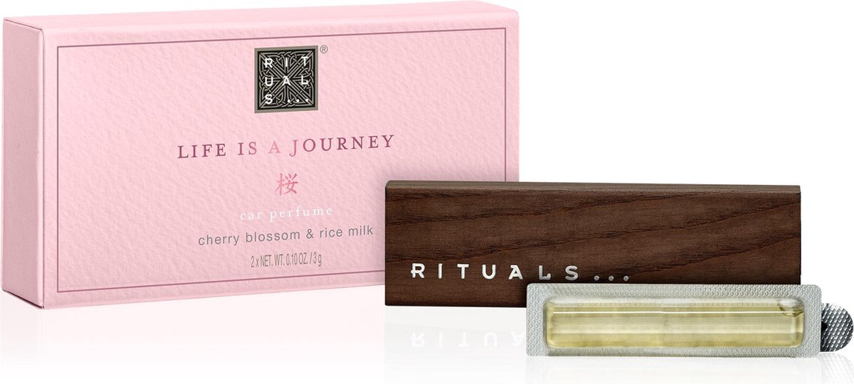 Dosering Mevrouw Strippen RITUALS Life is a Journey - Sakura Car Perfume - 6 g | bol.com