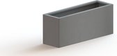 MySteel Verzinkt staal plantenbak Texas 300x1000   - Hoogte: 800mm