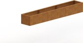 MySteel Cortenstaal plantenbak Texas xxl 3000x500   - Hoogte: 800mm