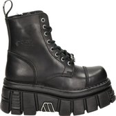 New Rock Veterlaars -38 Shoes- M-NEWMILI083-S21 Zwart