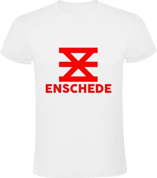 Enschede Heren t-shirt | fc twente | Wit | bol.com