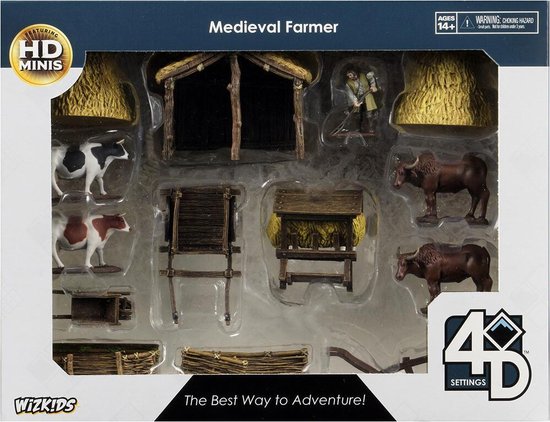 Thumbnail van een extra afbeelding van het spel 4D Settings: Medieval Farmer
