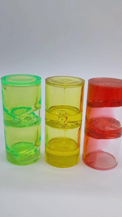 Fidget Ooze Tube Feu de circulation (Set 3)