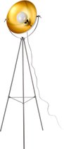 Vloerlamp staande lamp Angers 158 cm tripod E27 grijs