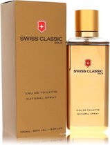 Victorinox Swiss Classic Gold Eau De Toilette Spray 100 Ml For Men