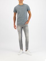 Purewhite - Jone 721 Distressed Heren Skinny Fit   Jeans  - Grijs - Maat 33