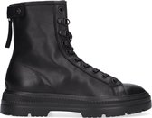 Woolrich Military Boot Veterboots - Laarzen Met Veters - Dames - Zwart - Maat 38