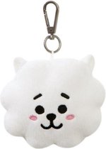 sleutelhanger Linefriends BT21 Rj 9 cm pluche wit