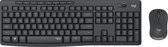 Logitech MK295 Silent - Draadloze muis en toetsenbord - QWERTZ Duits / Zwart