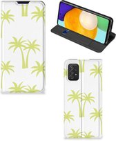 Telefoonhoesje Geschikt voor Samsung Galaxy A03s Magnet Case Palmtrees