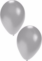 50 ballons argent