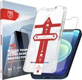Rosso Apple iPhone 12 Mini Screenprotector | Gehard Glas | Case Friendly | Met Installatietray | Eenvoudige montage