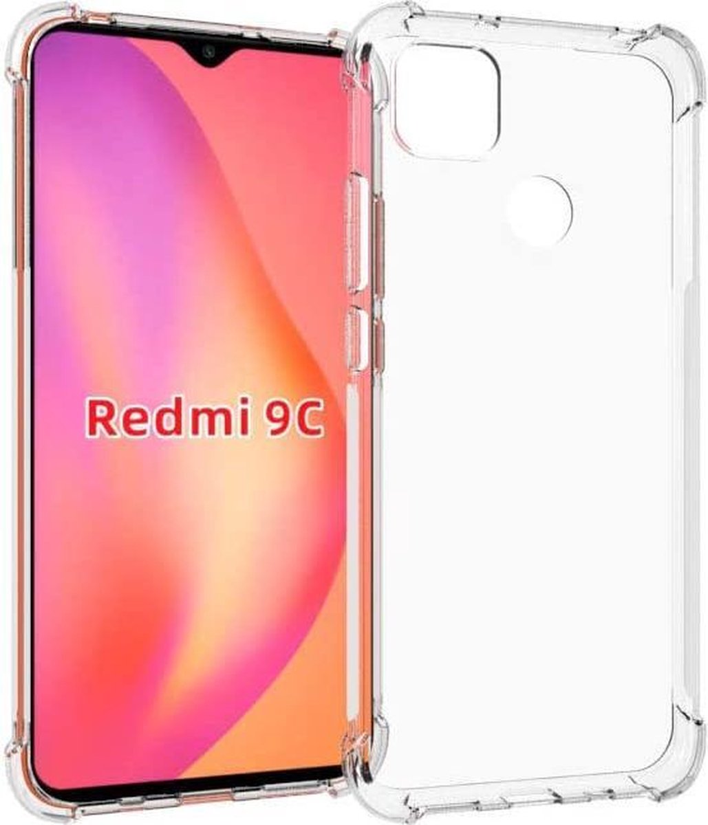 Shockproof Soft TPU hoesje Silicone Case Geschikt voor: Xiaomi Redmi 9C